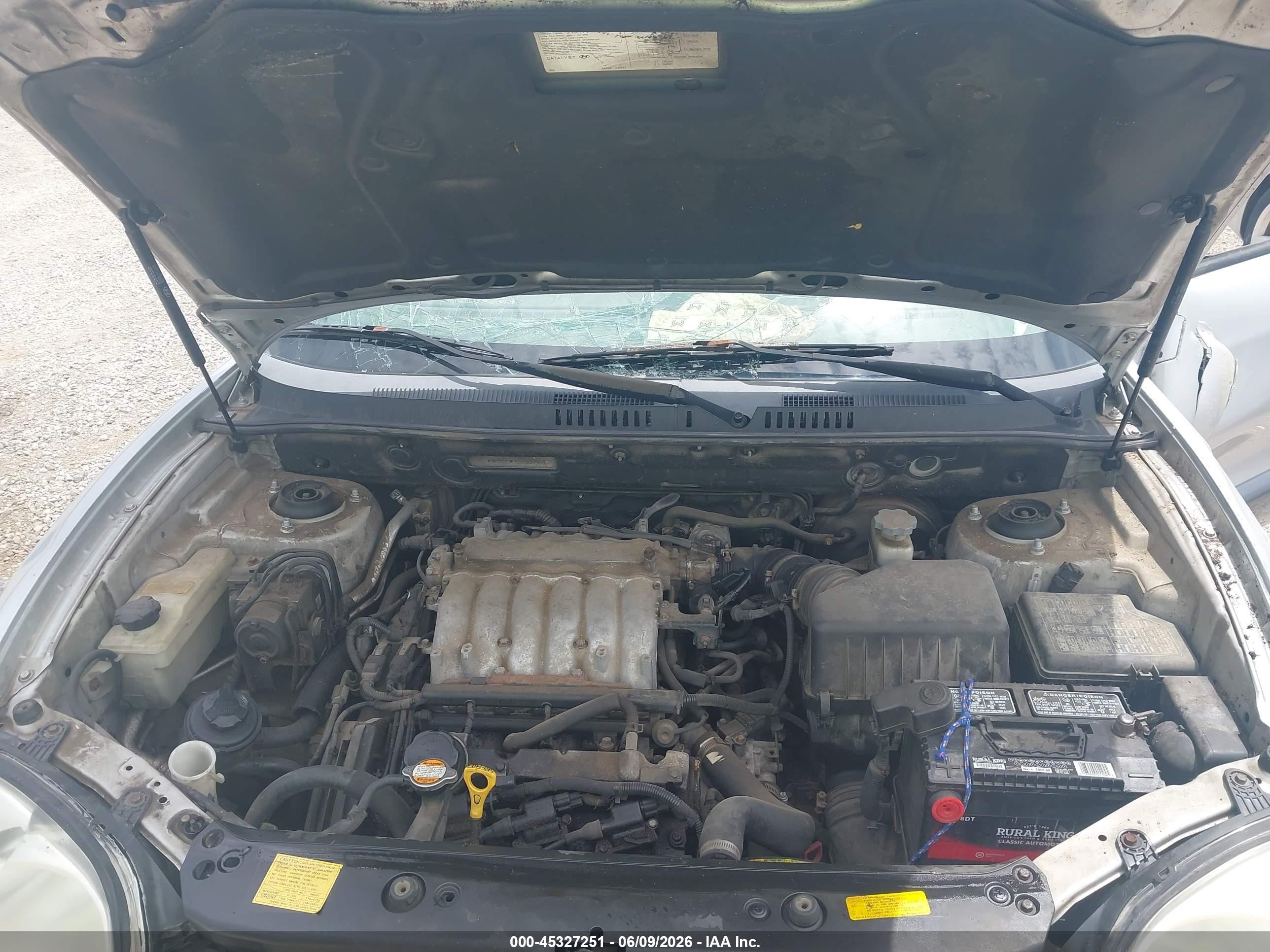 2005 Hyundai Santa Fe Gls/lx Gray vin: KM8SC13E65U935953