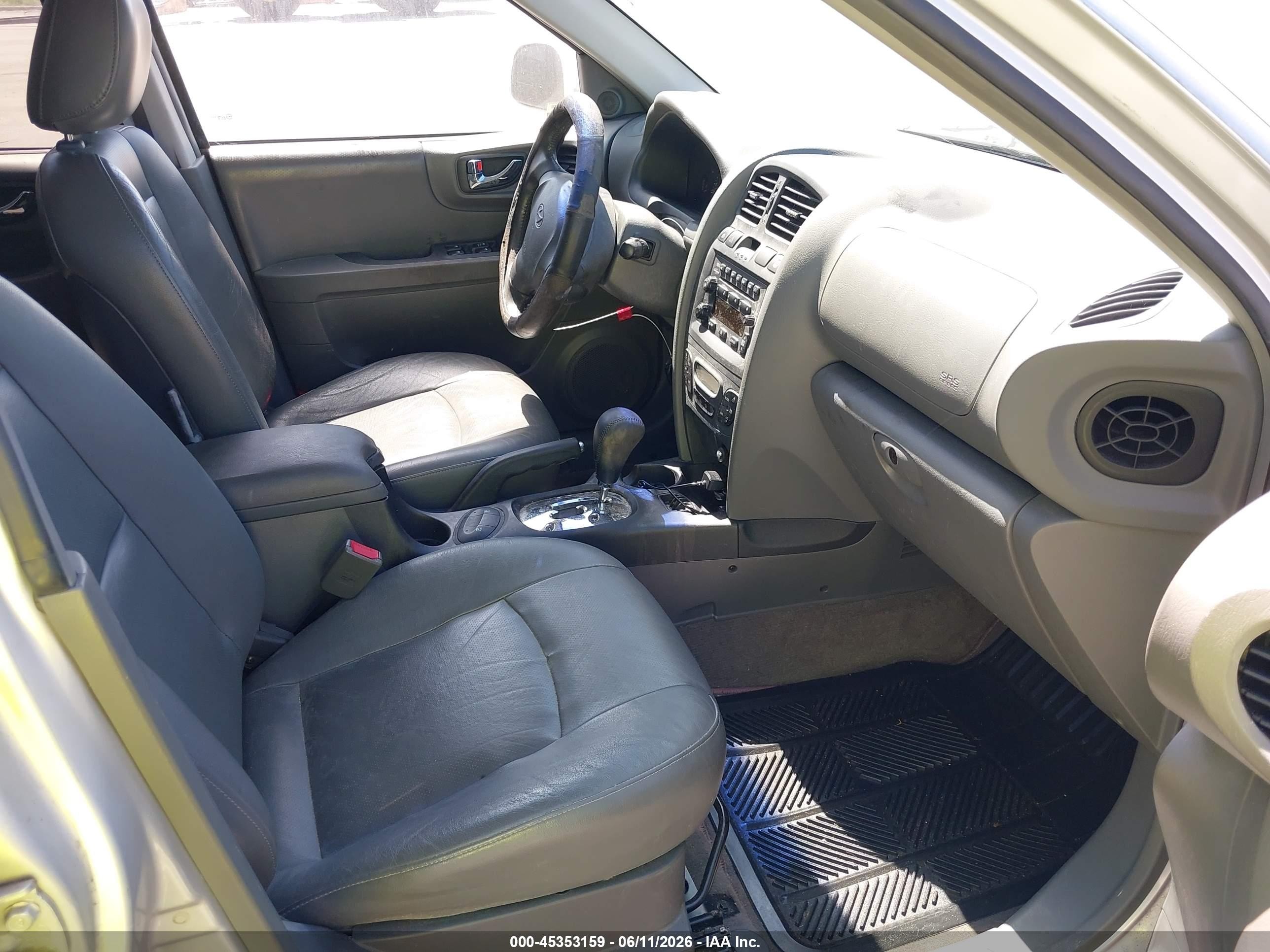2003 Hyundai Santa Fe Gls/lx Silver vin: KM8SC13E73U478471