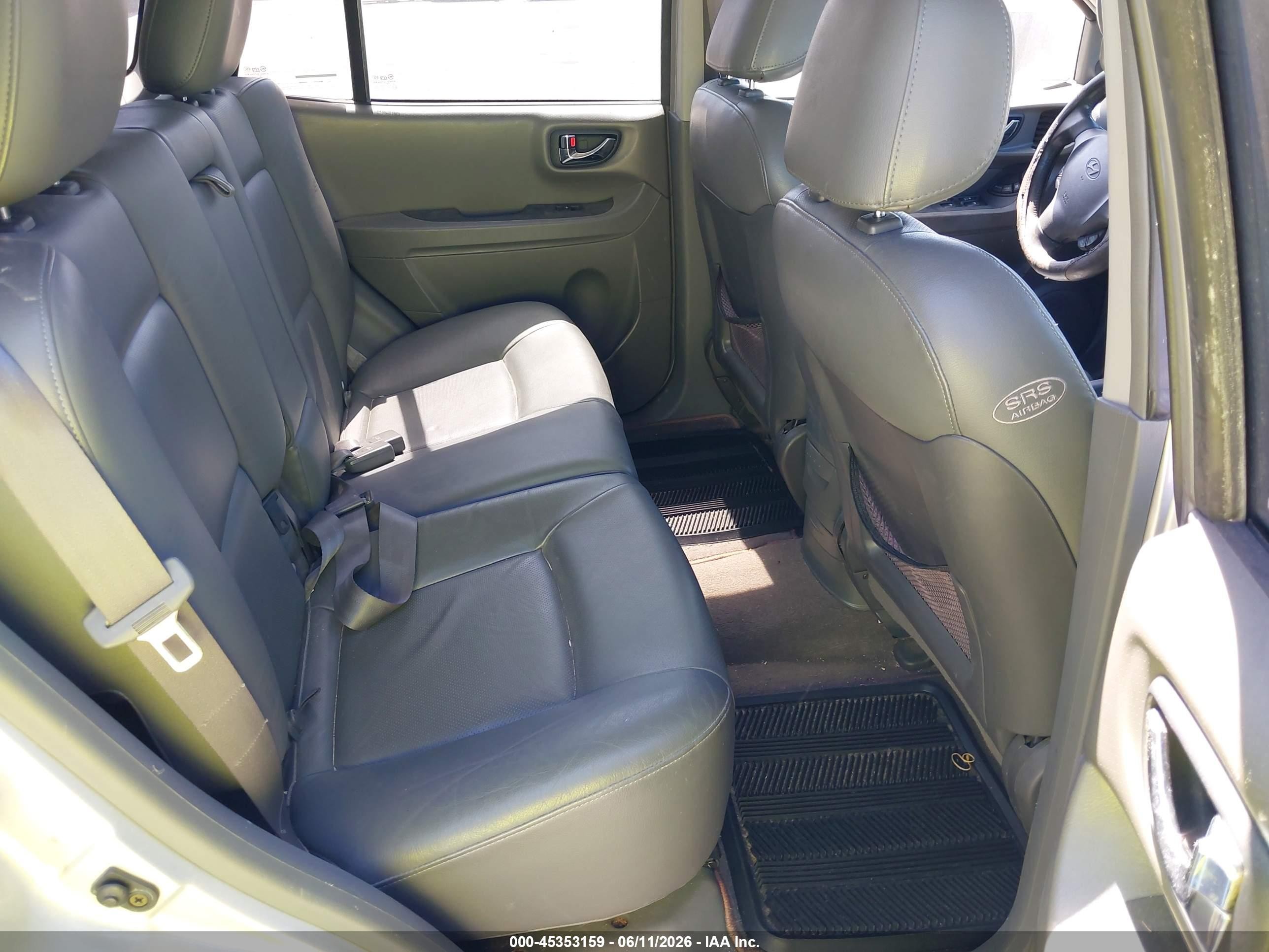 2003 Hyundai Santa Fe Gls/lx Silver vin: KM8SC13E73U478471