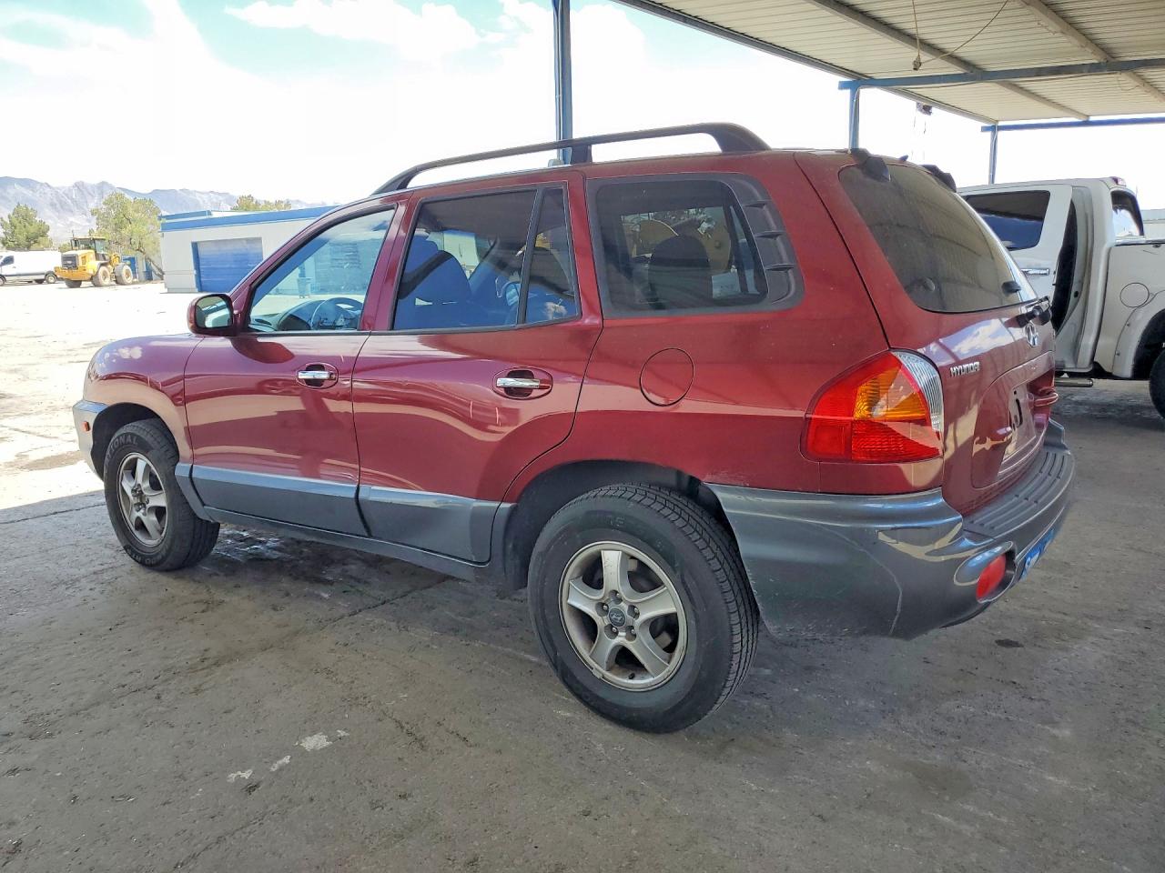 2003 Hyundai Santa Fe Gls Maroon vin: KM8SC13E73U517088