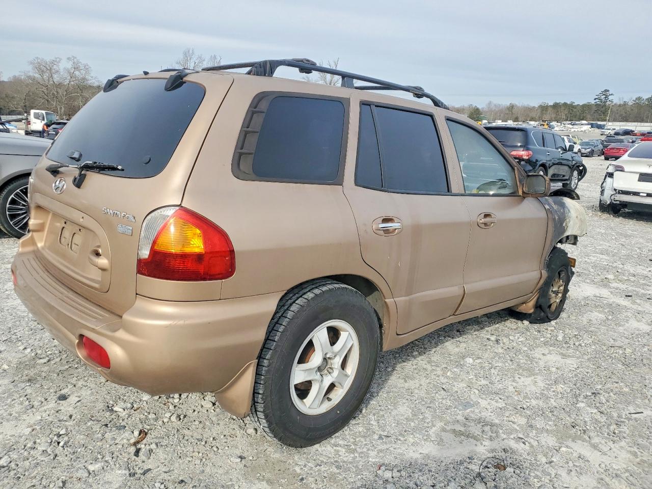 2004 Hyundai Santa Fe Gls Burn vin: KM8SC13E74U612882