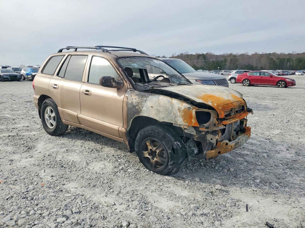 2004 Hyundai Santa Fe Gls Burn vin: KM8SC13E74U612882