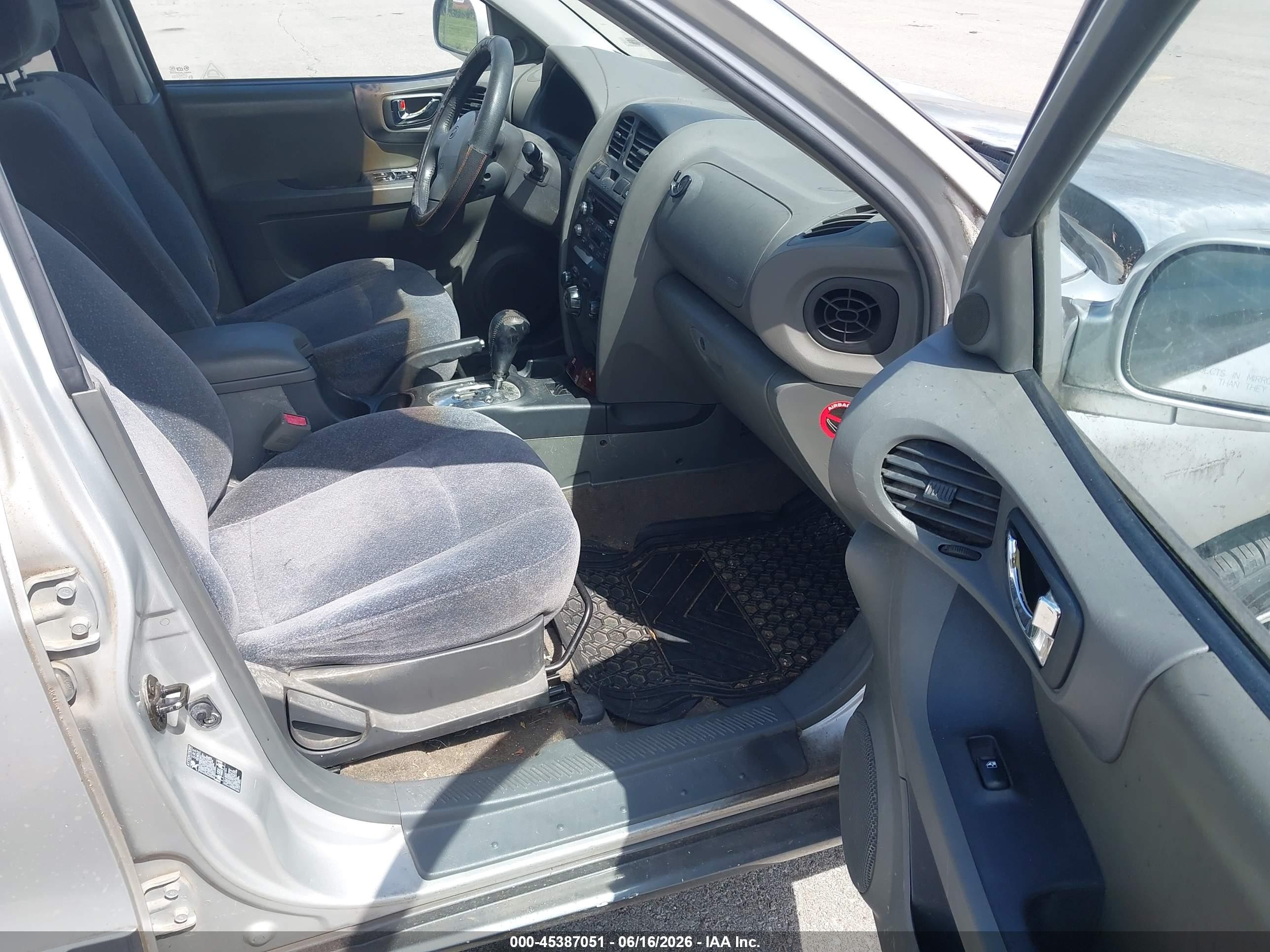 2004 Hyundai Santa Fe Gls/lx Серый vin: KM8SC13E74U785611