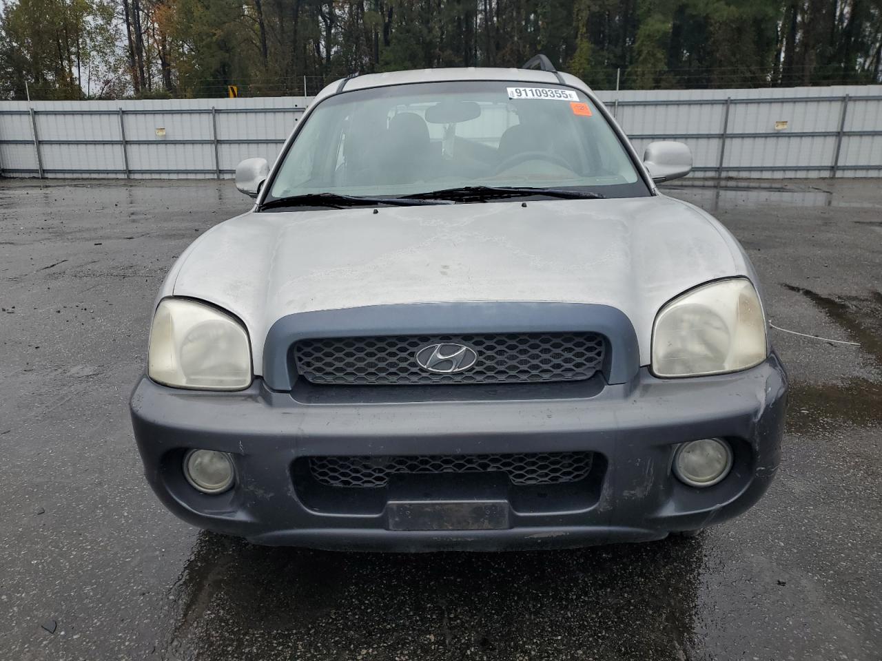 2003 Hyundai Santa Fe Gls Silver vin: KM8SC13E83U505757