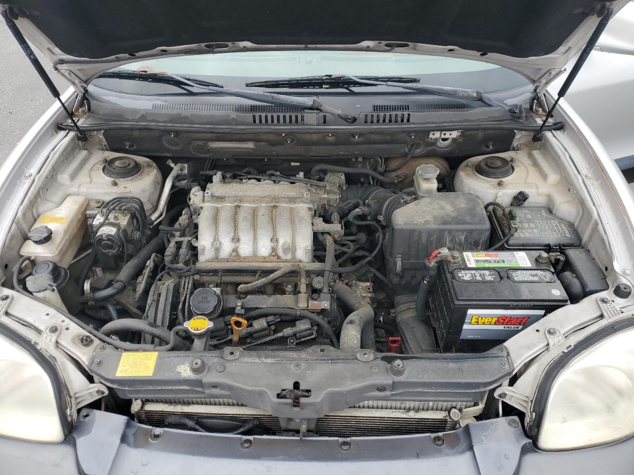 2003 Hyundai Santa Fe Gls Silver vin: KM8SC13E83U505757