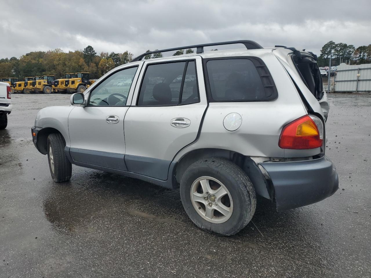 2003 Hyundai Santa Fe Gls Silver vin: KM8SC13E83U505757