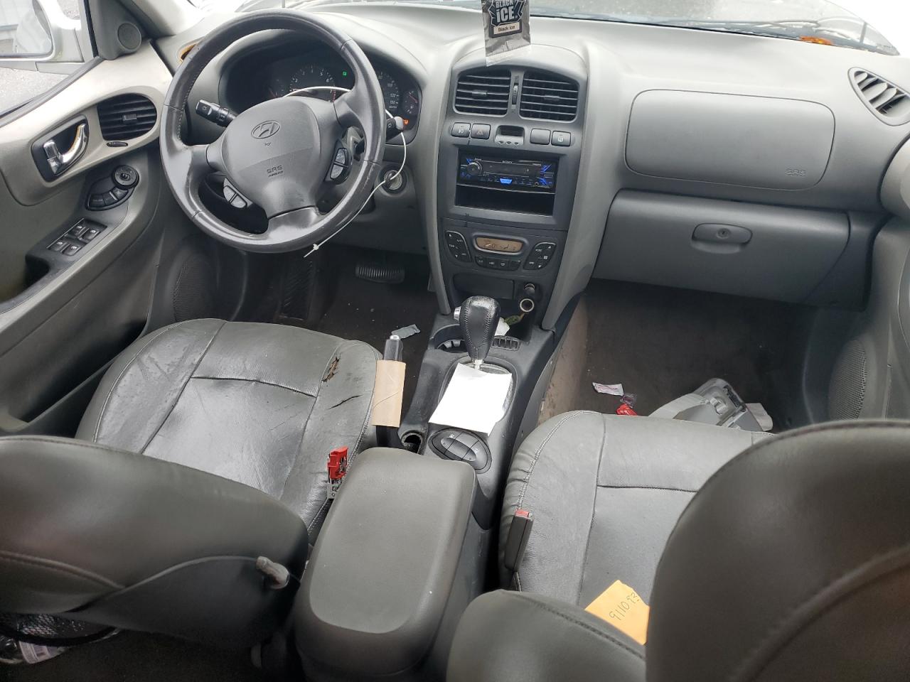2003 Hyundai Santa Fe Gls Silver vin: KM8SC13E83U505757