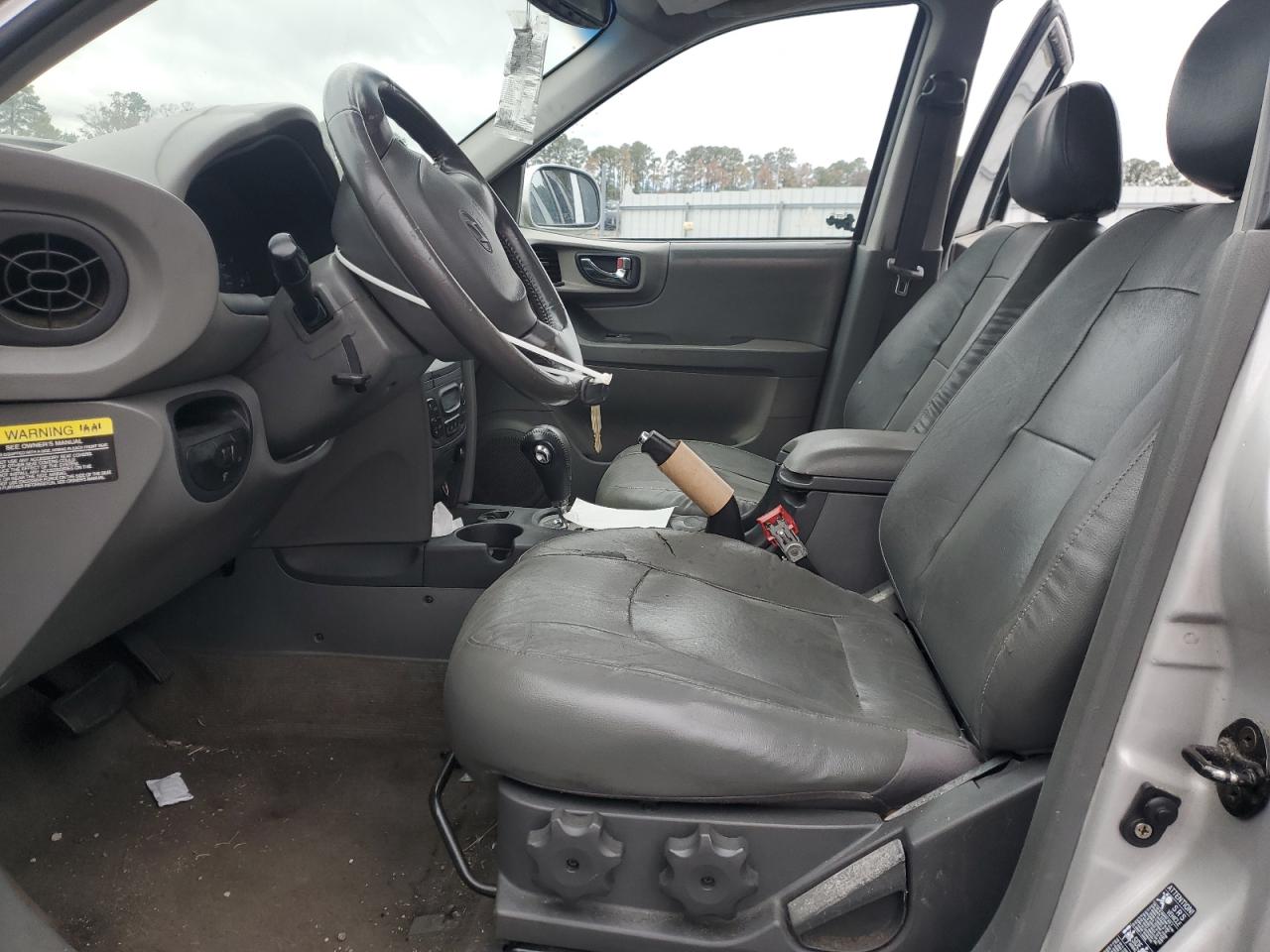 2003 Hyundai Santa Fe Gls Silver vin: KM8SC13E83U505757