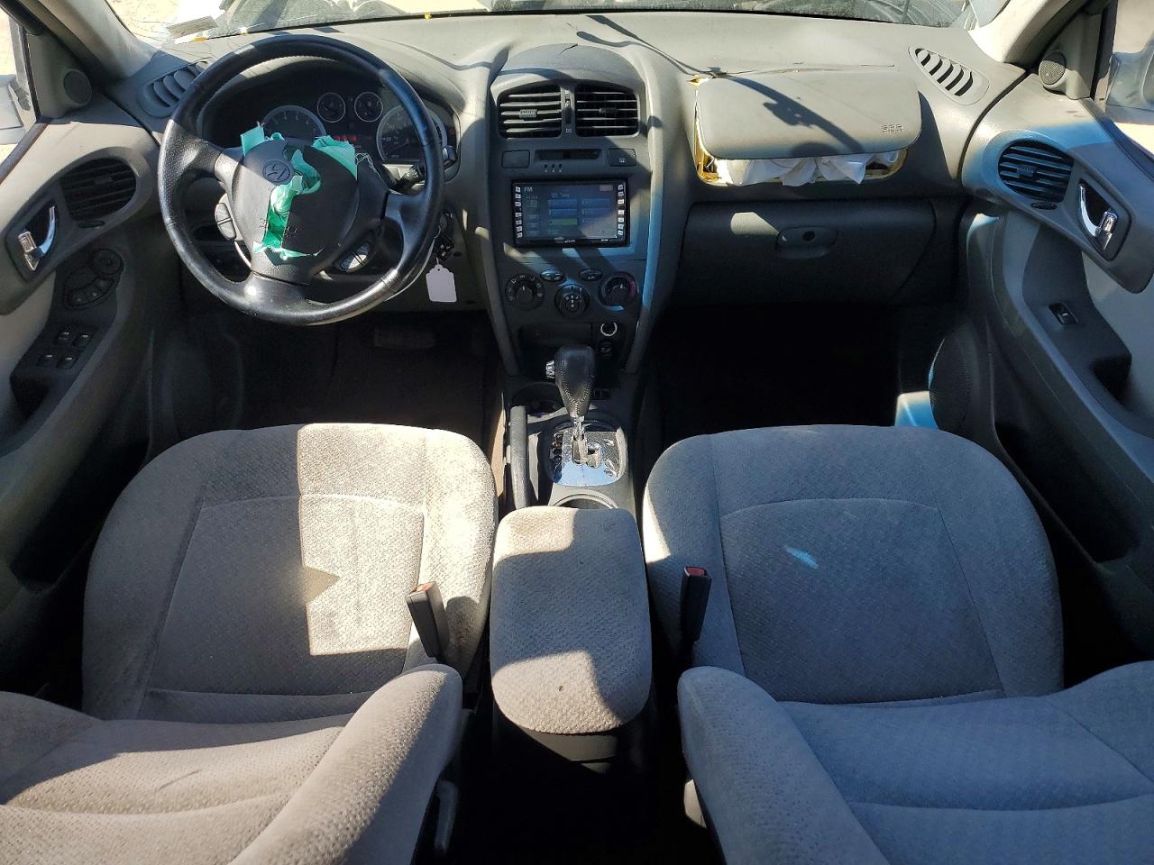 2006 Hyundai Santa Fe Gls Silver vin: KM8SC13E86U092601