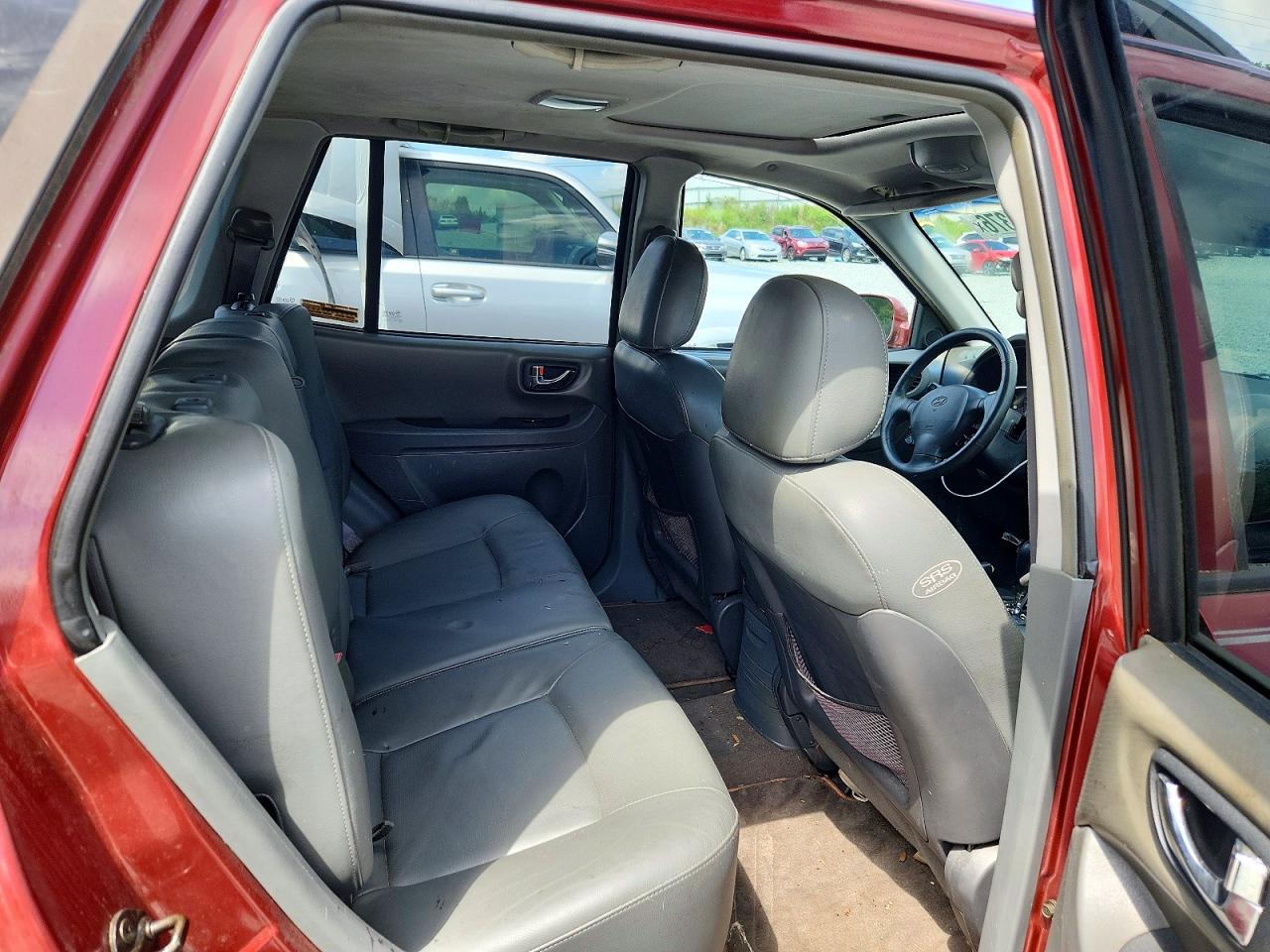 2003 Hyundai Santa Fe Gls Burgundy vin: KM8SC13E93U461851