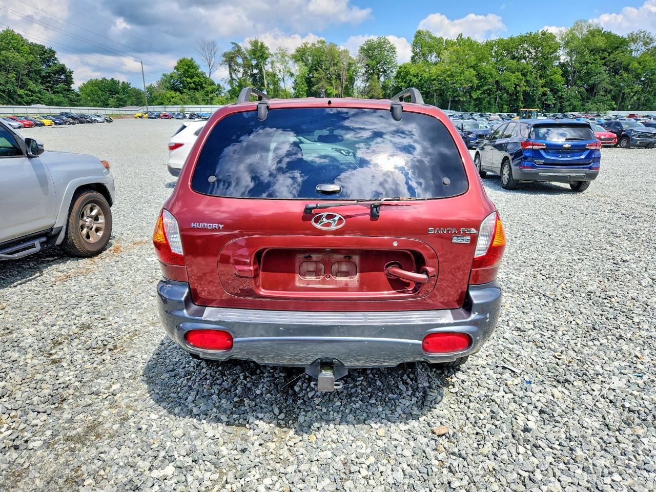 2003 Hyundai Santa Fe Gls Burgundy vin: KM8SC13E93U461851
