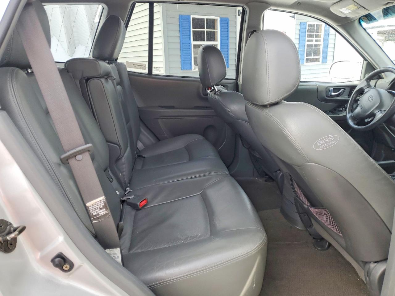 2004 Hyundai Santa Fe Gls Silver vin: KM8SC13EX4U611385