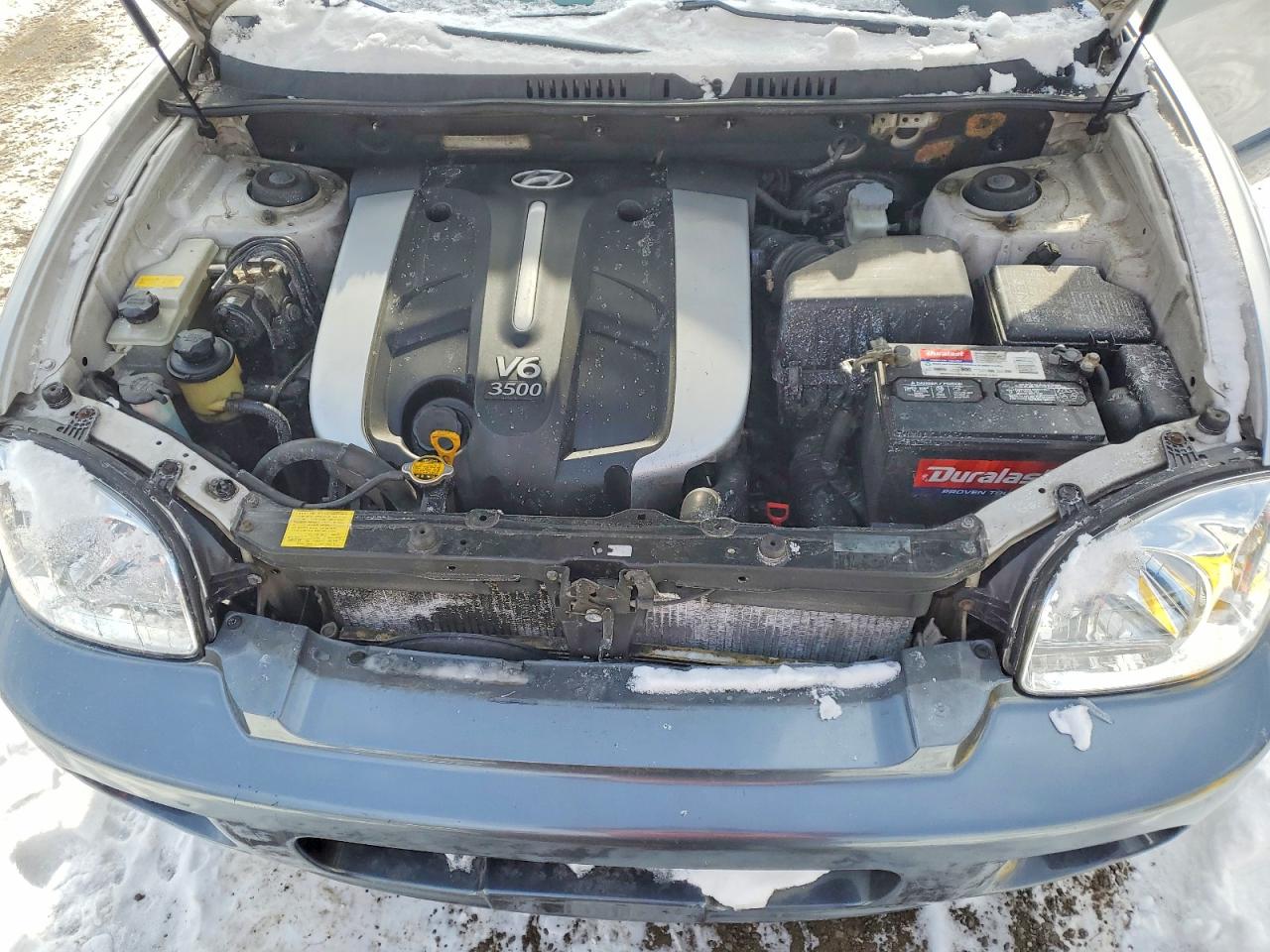 2004 Hyundai Santa Fe Gls Silver vin: KM8SC13EX4U611385