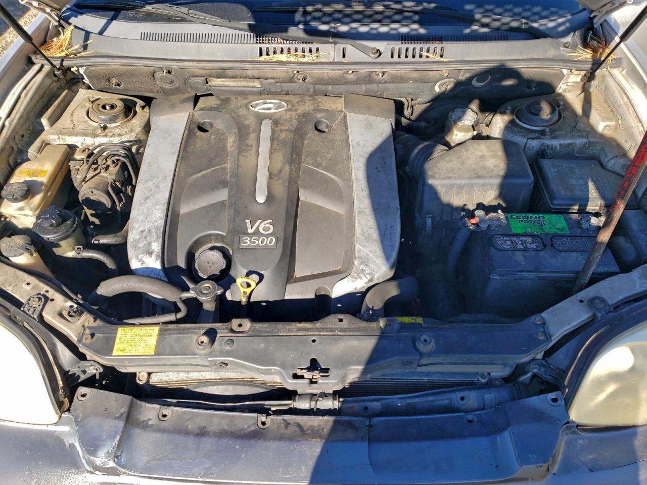 2004 Hyundai Santa Fe Gls Silver vin: KM8SC13EX4U718887