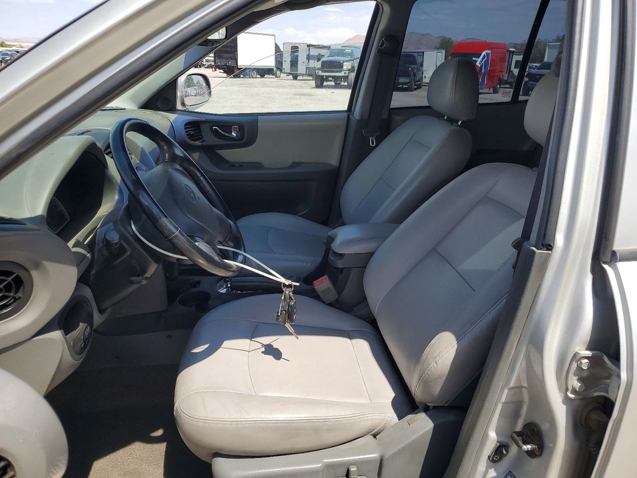 2005 Hyundai Santa Fe Gls Silver vin: KM8SC13EX5U901580