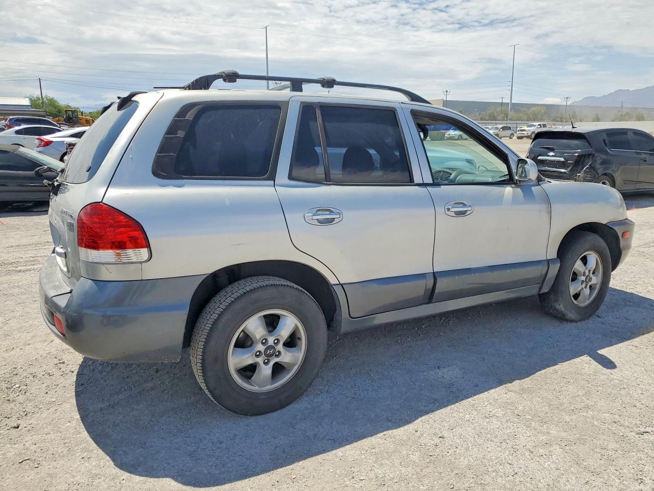 2005 Hyundai Santa Fe Gls Silver vin: KM8SC13EX5U901580