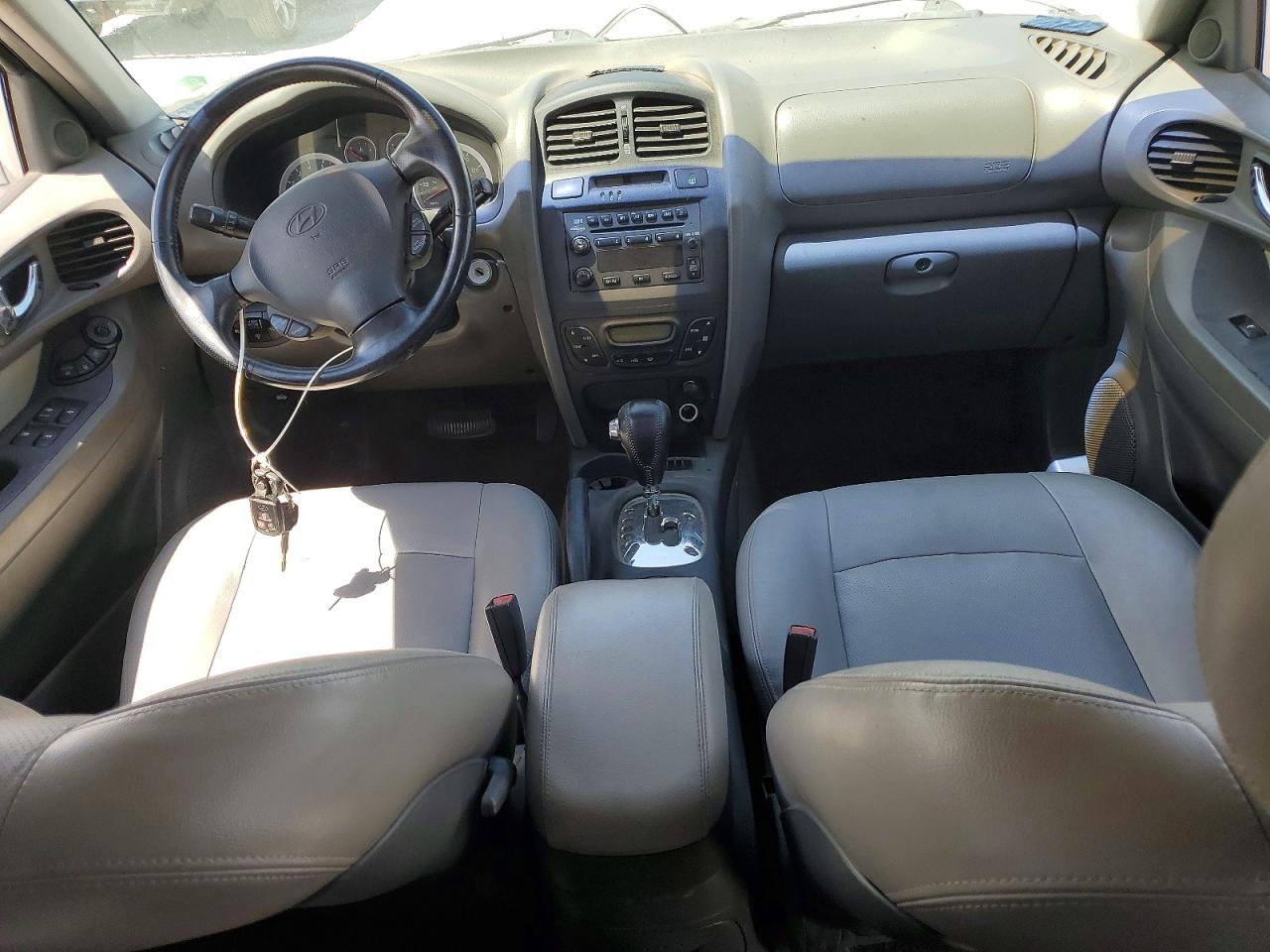 2005 Hyundai Santa Fe Gls Silver vin: KM8SC13EX5U901580
