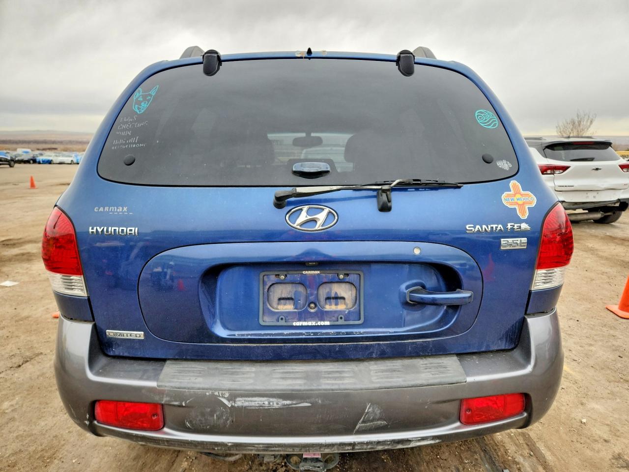 2006 Hyundai Santa Fe Gls Blue vin: KM8SC13EX6U088971