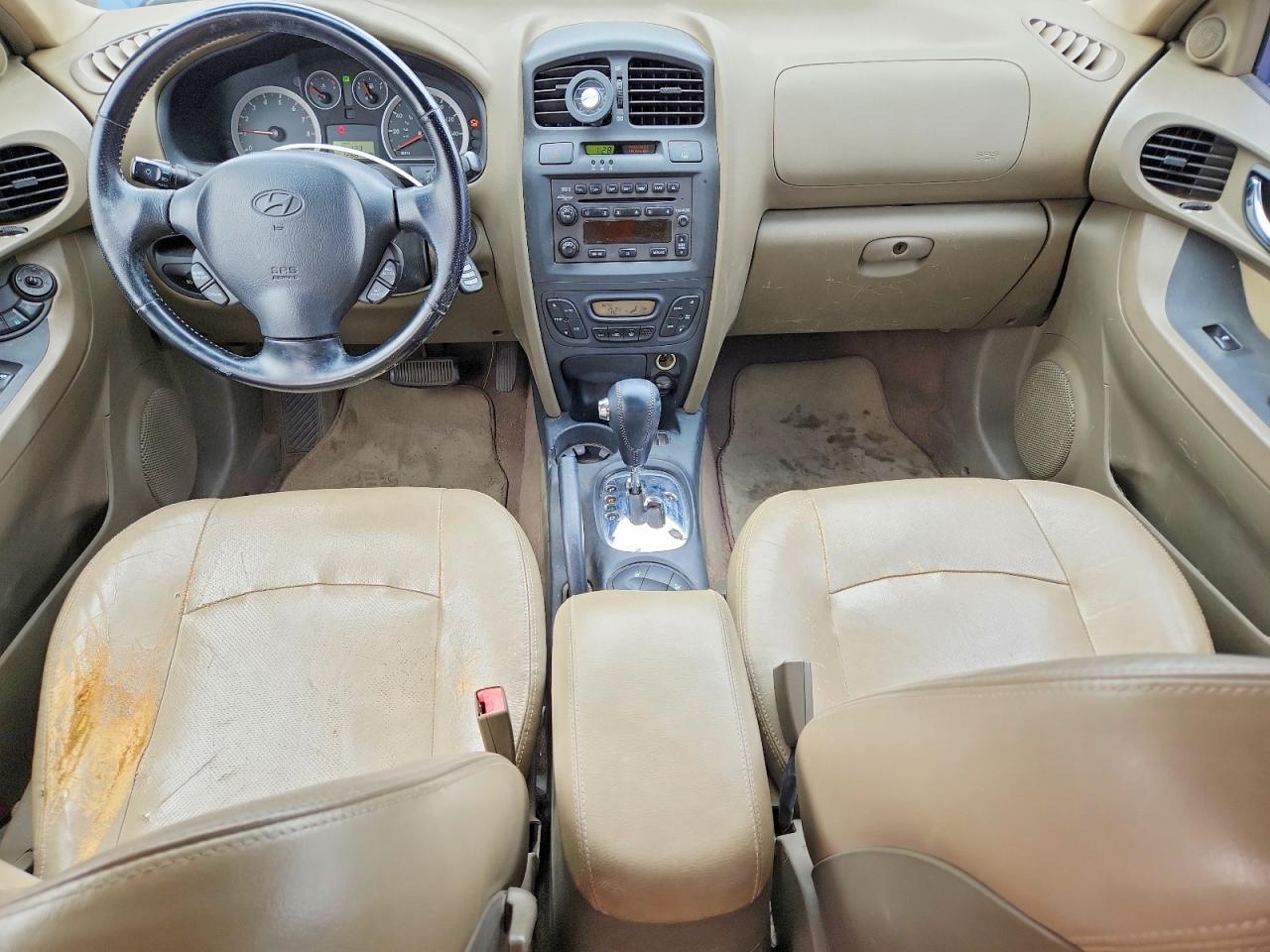 2006 Hyundai Santa Fe Gls Blue vin: KM8SC13EX6U088971