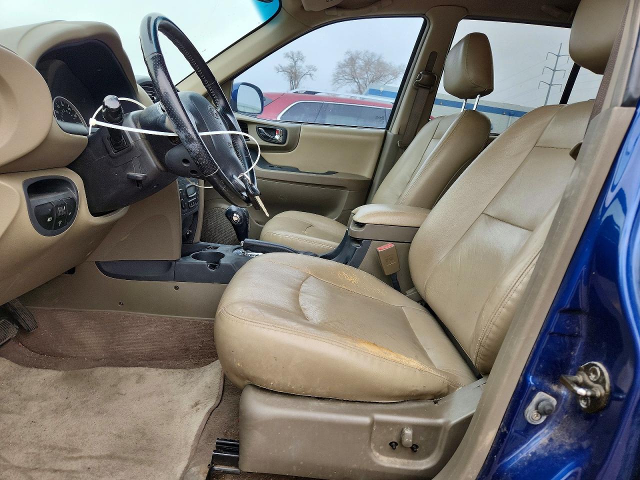 2006 Hyundai Santa Fe Gls Blue vin: KM8SC13EX6U088971