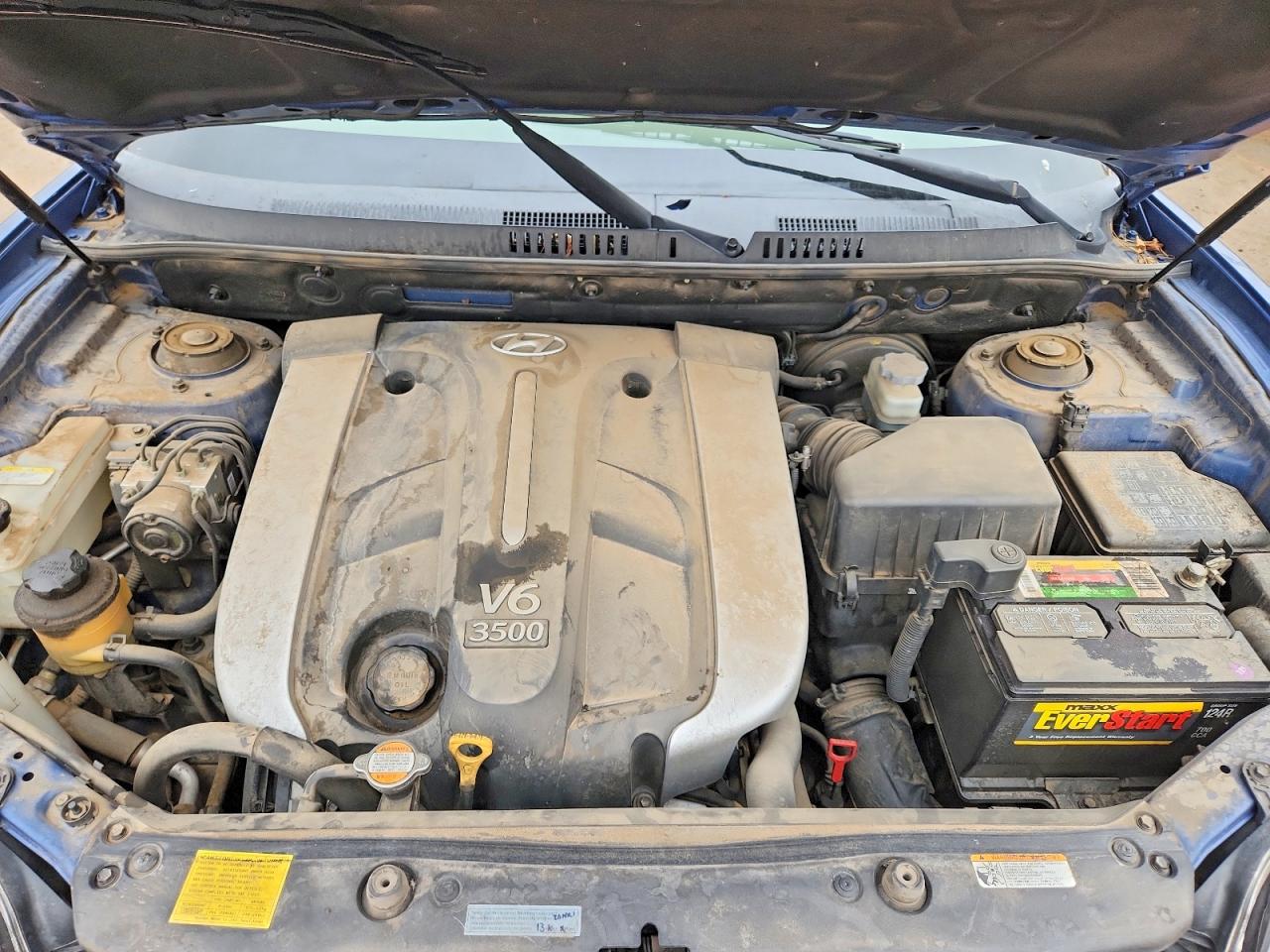 2006 Hyundai Santa Fe Gls Blue vin: KM8SC13EX6U088971