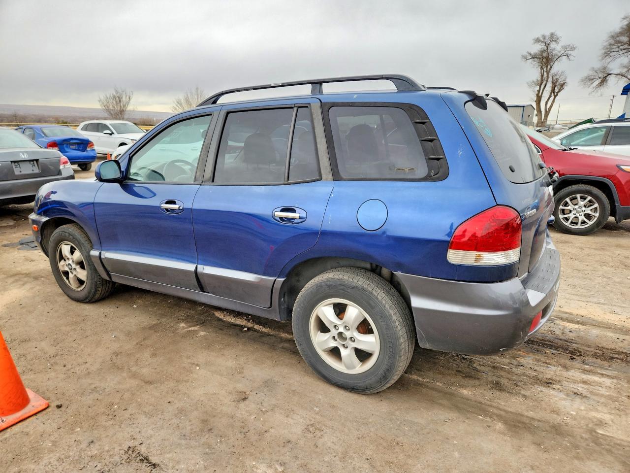 2006 Hyundai Santa Fe Gls Blue vin: KM8SC13EX6U088971