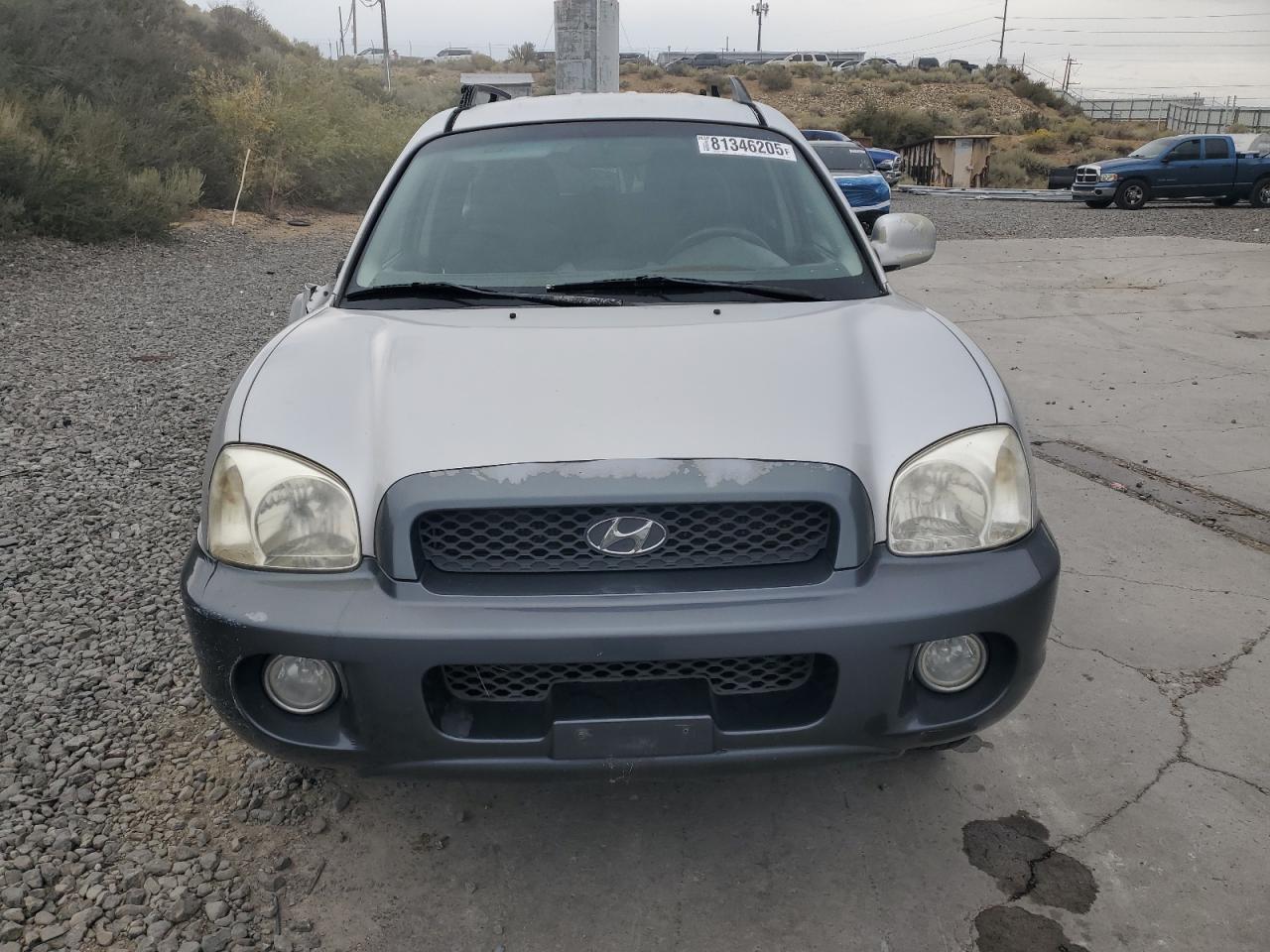 2002 Hyundai Santa Fe Gls Silver vin: KM8SC73D02U243239