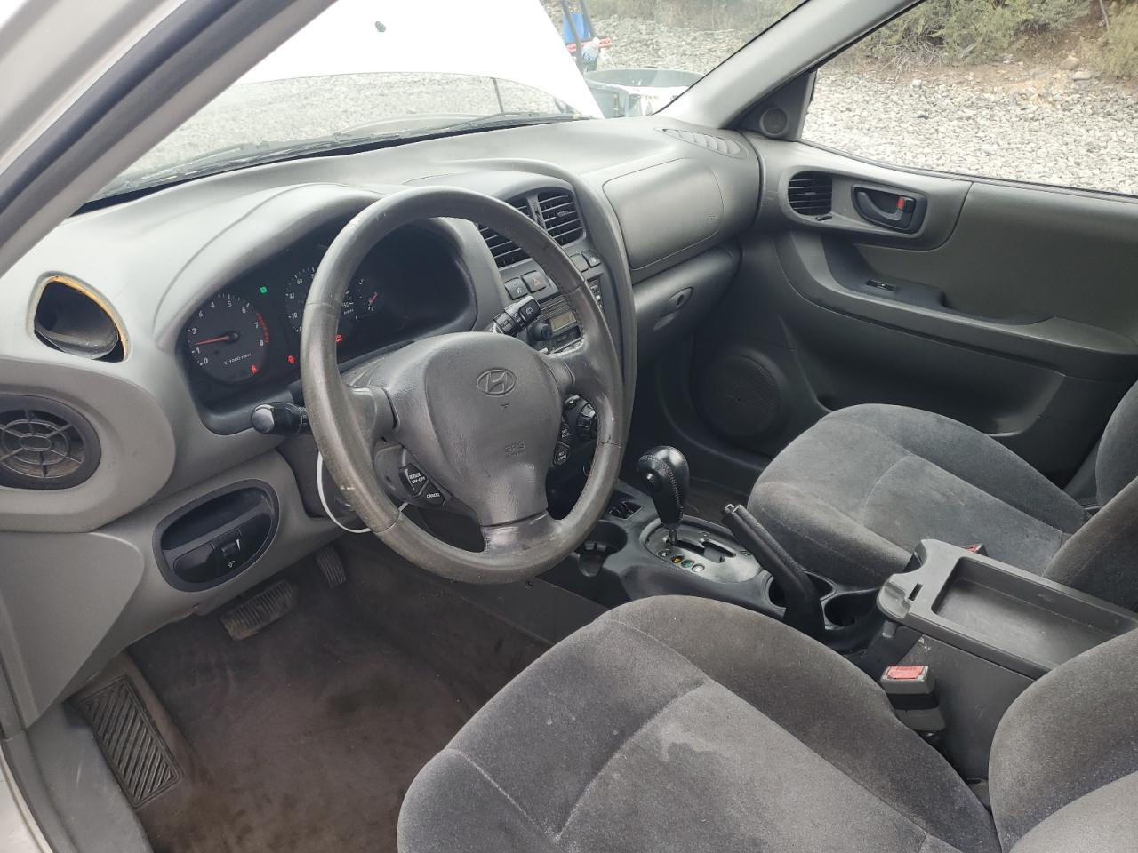 2002 Hyundai Santa Fe Gls Silver vin: KM8SC73D02U243239