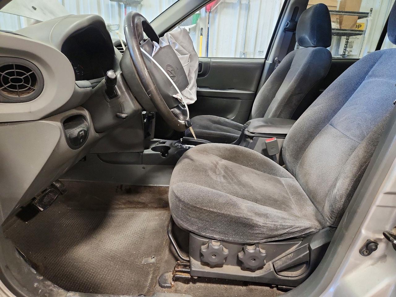2002 Hyundai Santa Fe Gls Silver vin: KM8SC73D02U309823