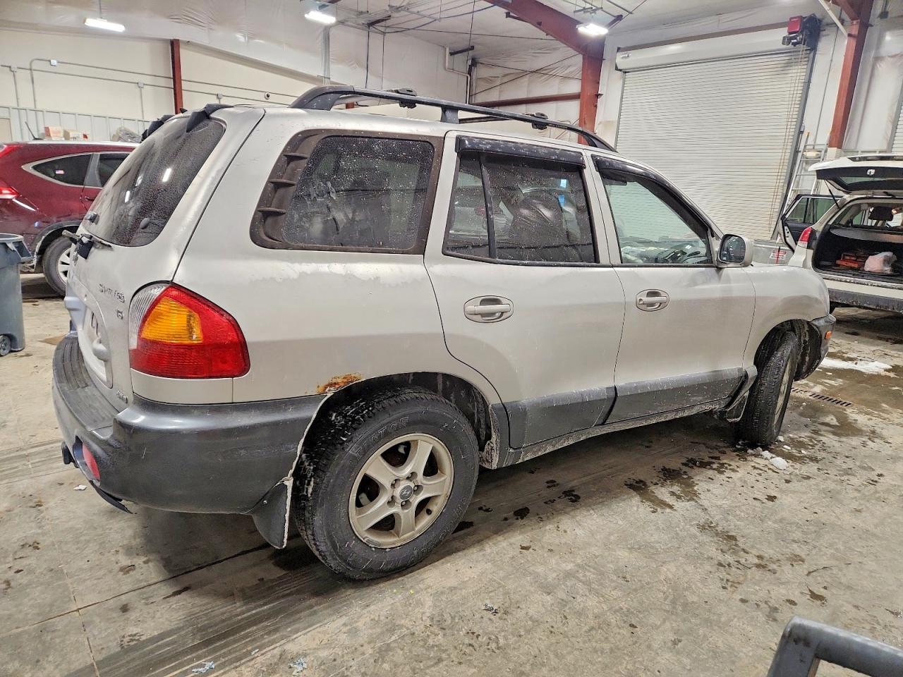 2002 Hyundai Santa Fe Gls Silver vin: KM8SC73D02U309823