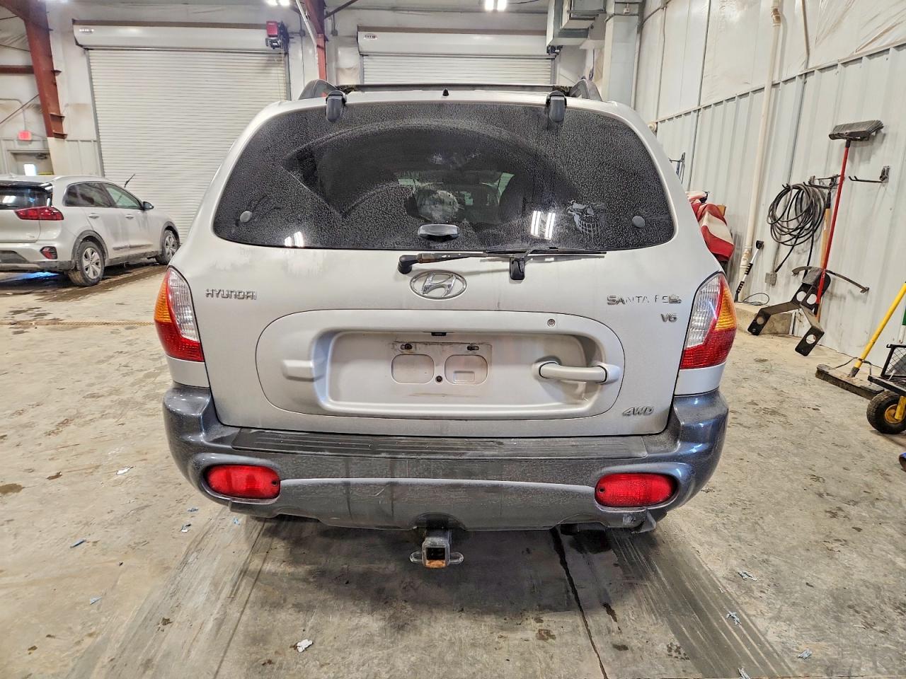 2002 Hyundai Santa Fe Gls Silver vin: KM8SC73D02U309823