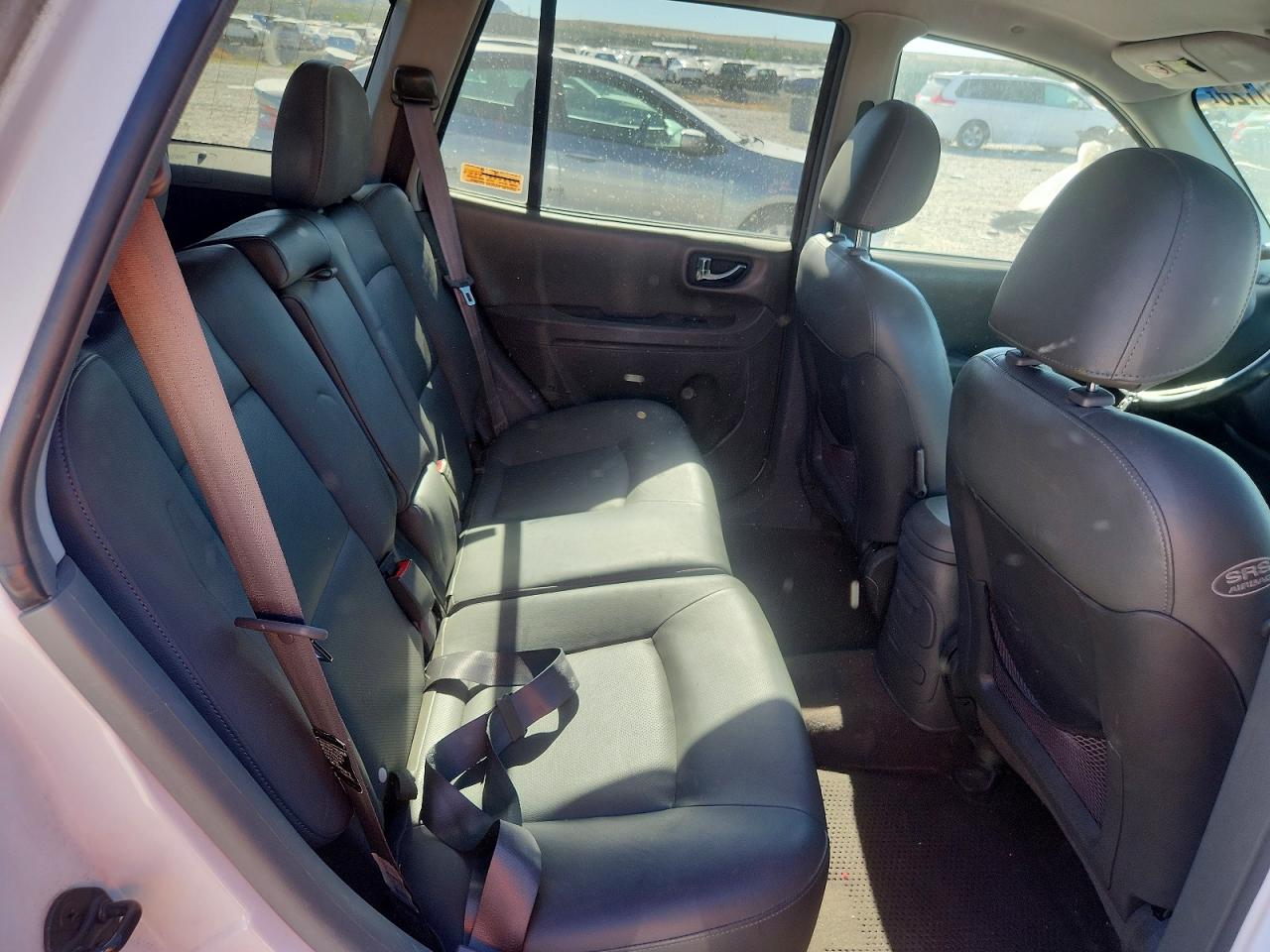 2003 Hyundai Santa Fe Gls White vin: KM8SC73D03U416078