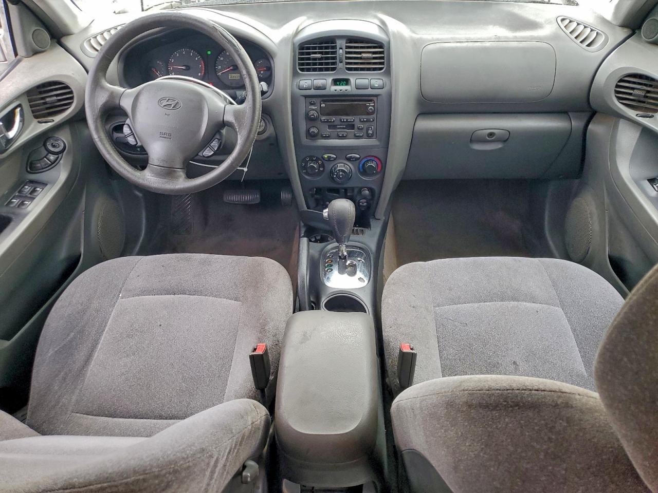 2003 Hyundai Santa Fe Gls Silver vin: KM8SC73D03U447511