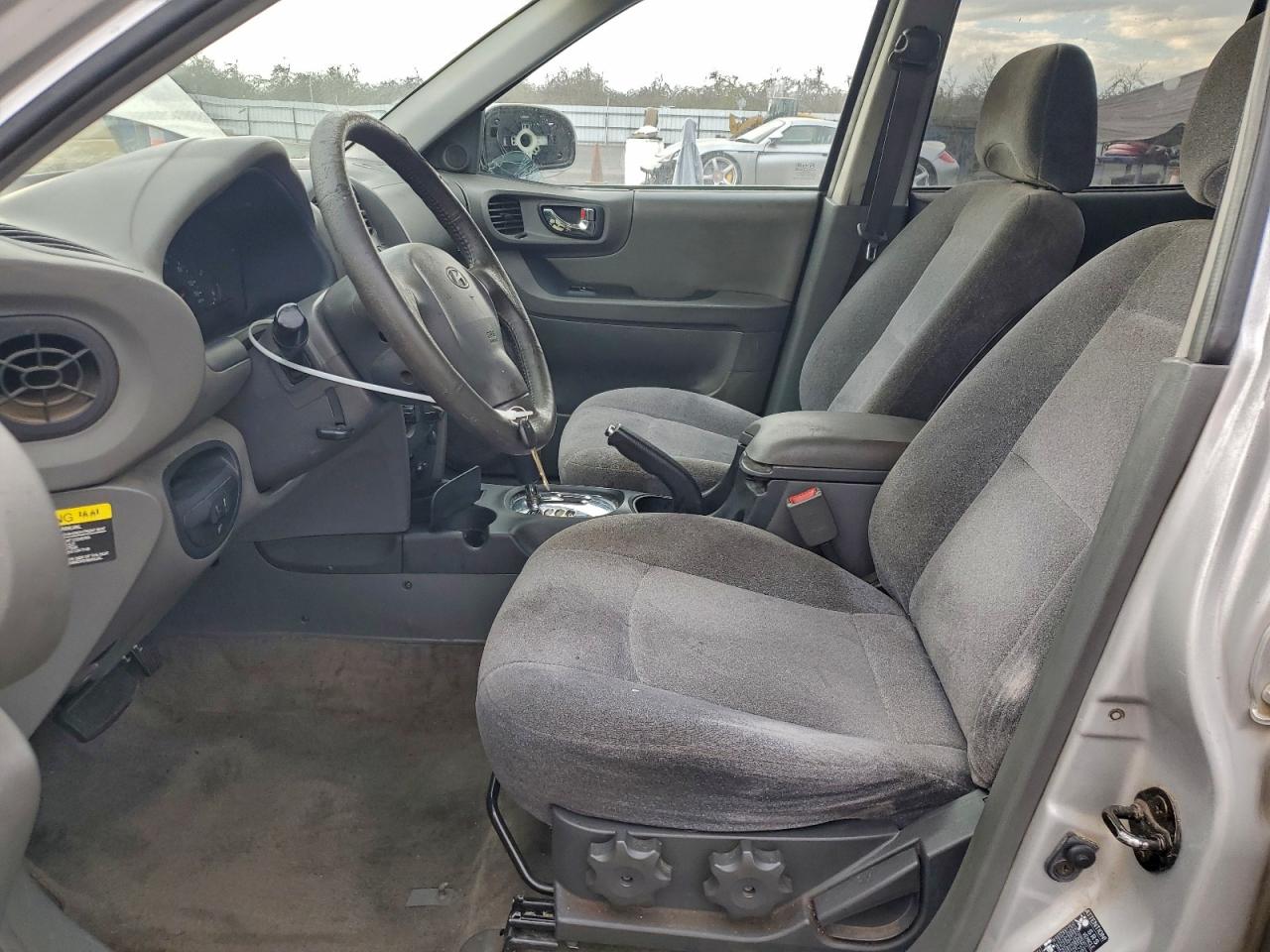 2003 Hyundai Santa Fe Gls Silver vin: KM8SC73D03U447511
