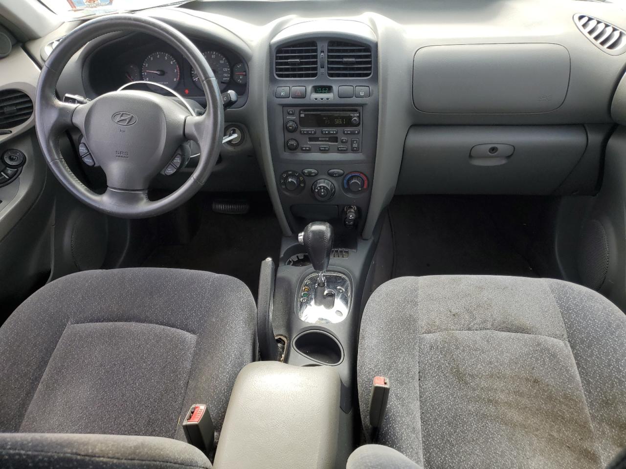 2003 Hyundai Santa Fe Gls Black vin: KM8SC73D03U536463