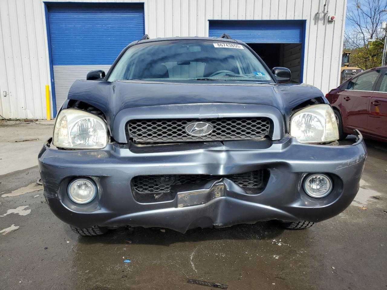 2003 Hyundai Santa Fe Gls Black vin: KM8SC73D03U536463
