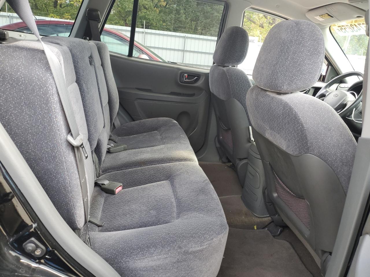 2003 Hyundai Santa Fe Gls Black vin: KM8SC73D03U536463