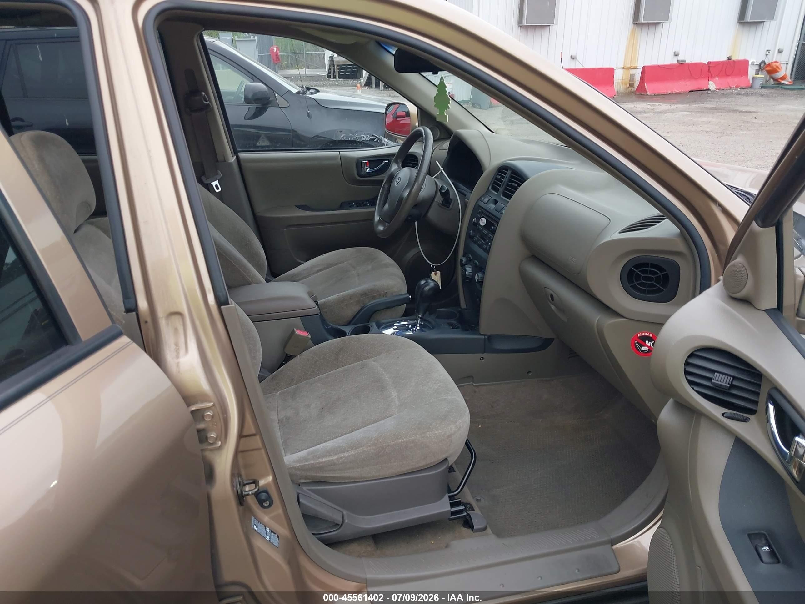2004 Hyundai Santa Fe Gls Желто-коричневый vin: KM8SC73D04U742464