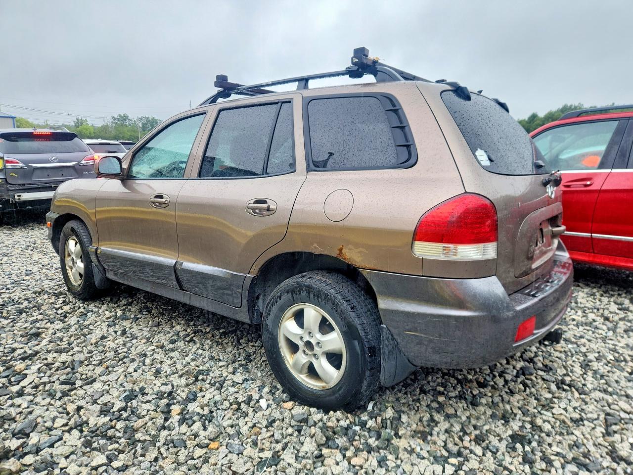 2005 Hyundai Santa Fe Gls Tan vin: KM8SC73D05U955092