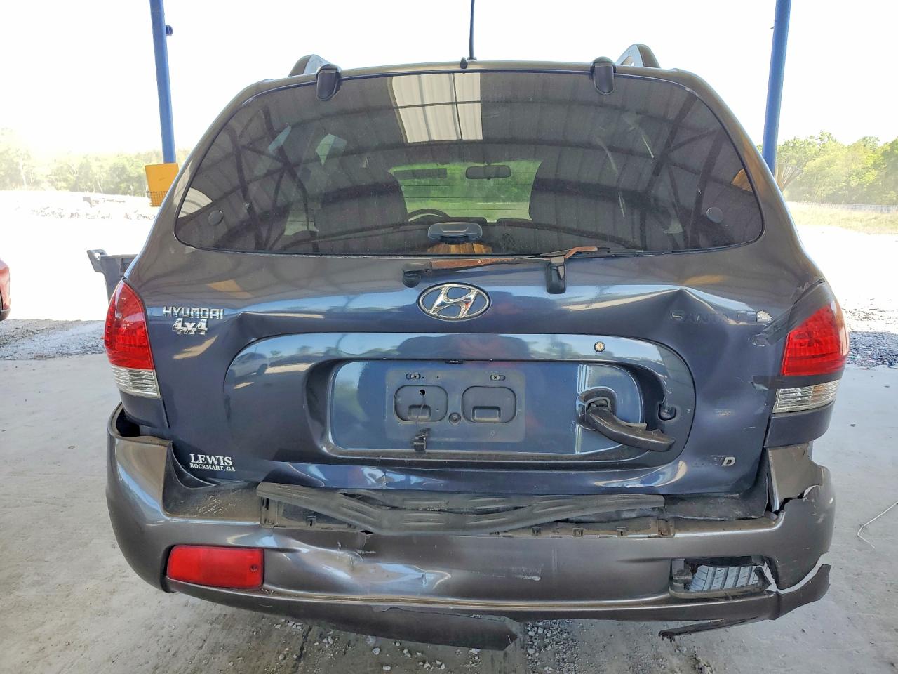 2006 Hyundai Santa Fe Gls Charcoal vin: KM8SC73D06U038350
