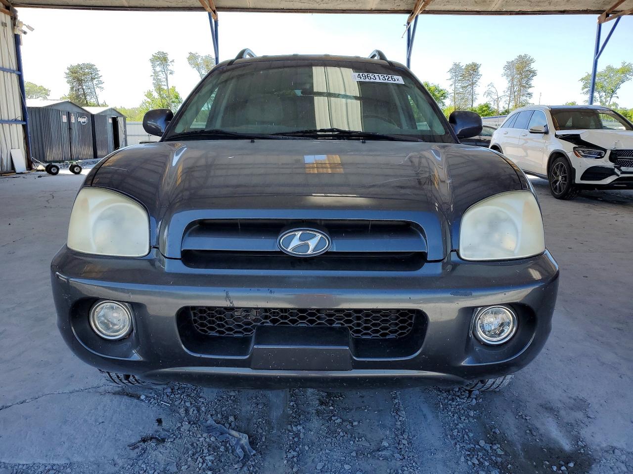 2006 Hyundai Santa Fe Gls Charcoal vin: KM8SC73D06U038350