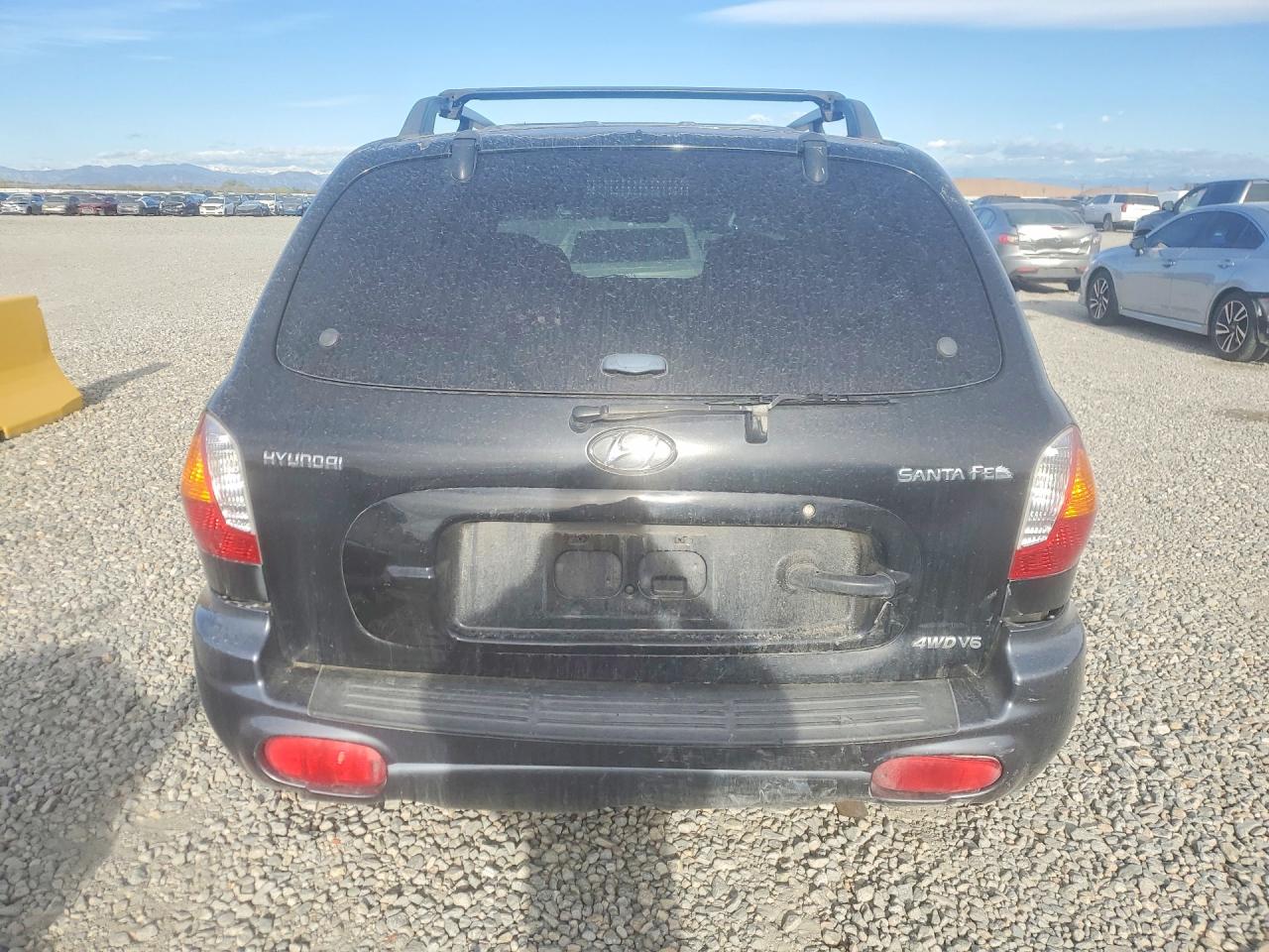 2002 Hyundai Santa Fe Gls Black vin: KM8SC73D12U149225