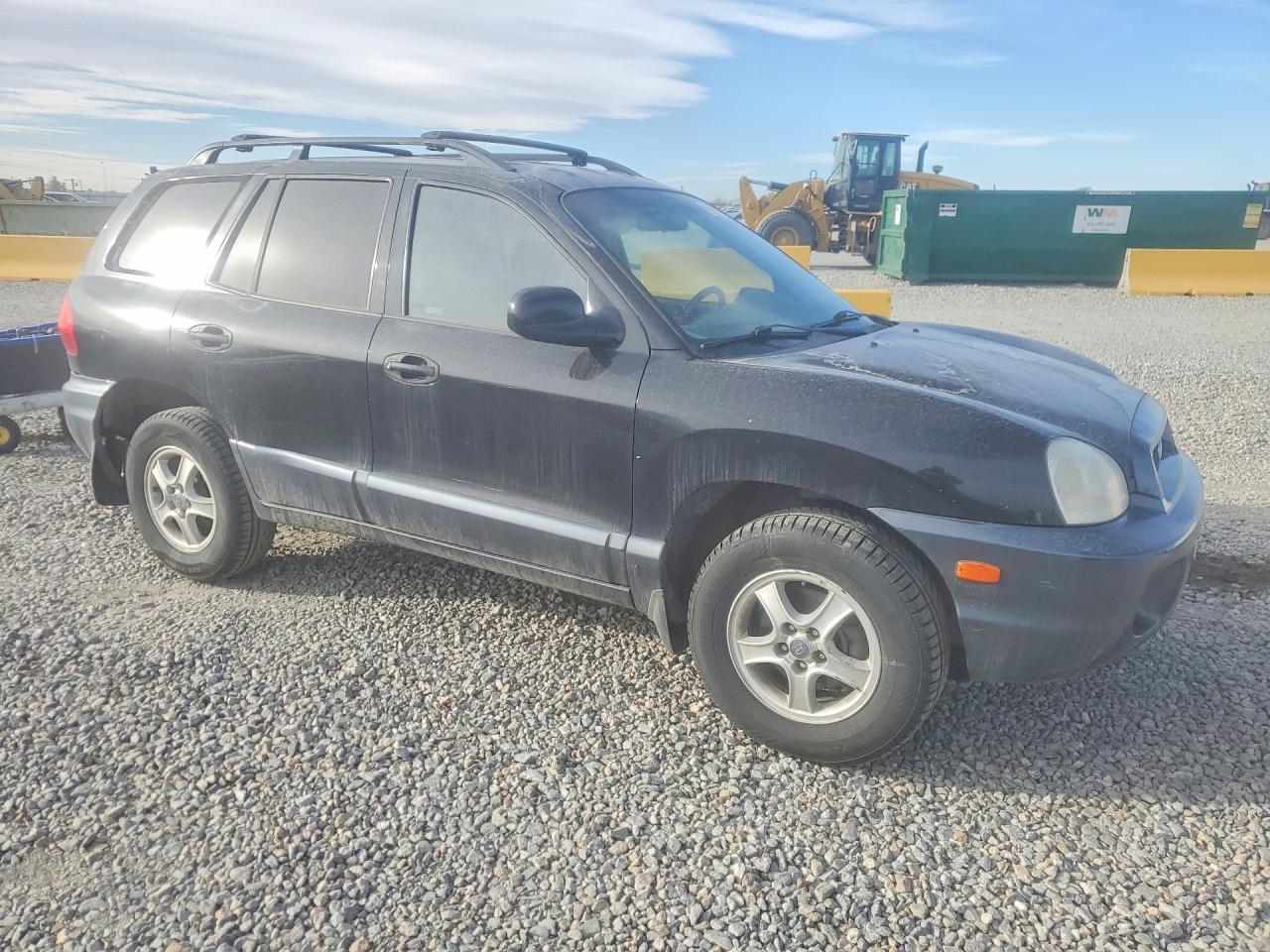 2002 Hyundai Santa Fe Gls Black vin: KM8SC73D12U149225