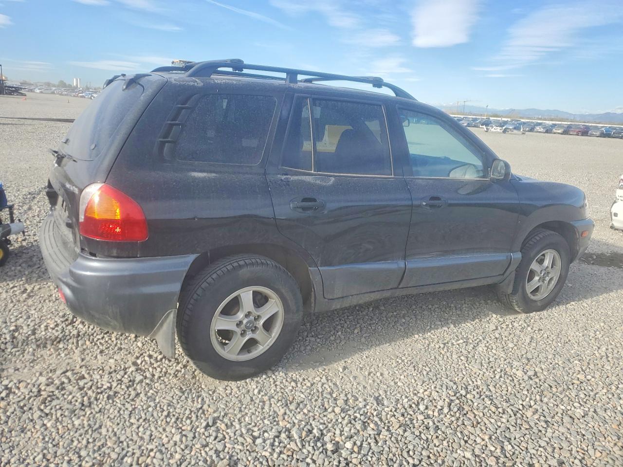 2002 Hyundai Santa Fe Gls Black vin: KM8SC73D12U149225