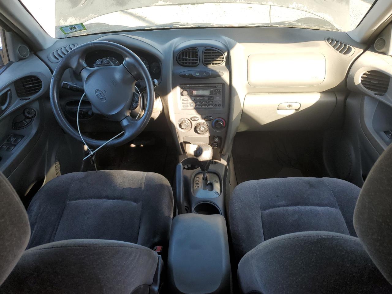 2002 Hyundai Santa Fe Gls Black vin: KM8SC73D12U154537