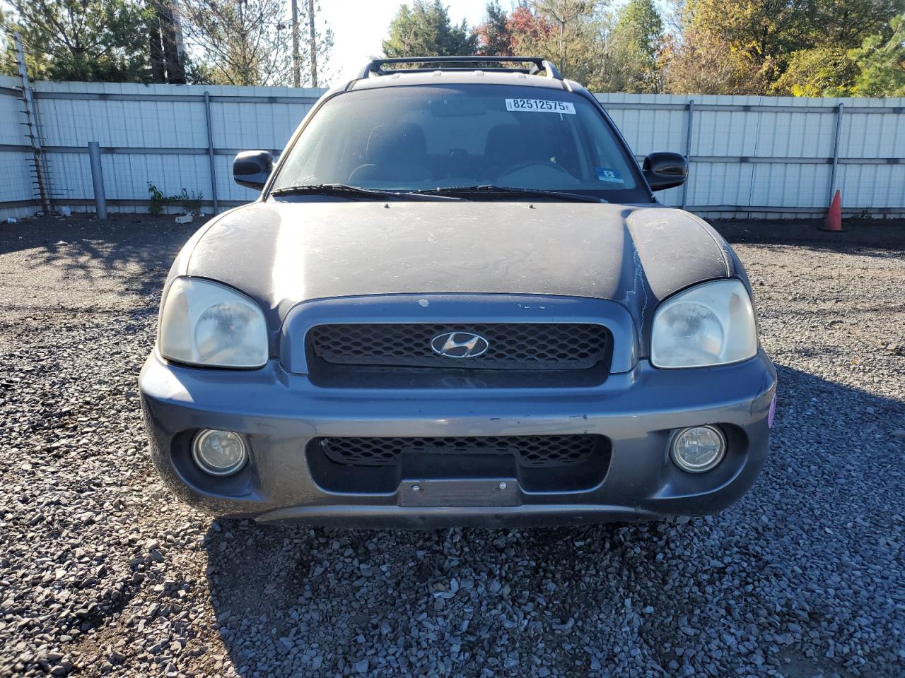 2002 Hyundai Santa Fe Gls Black vin: KM8SC73D12U154537