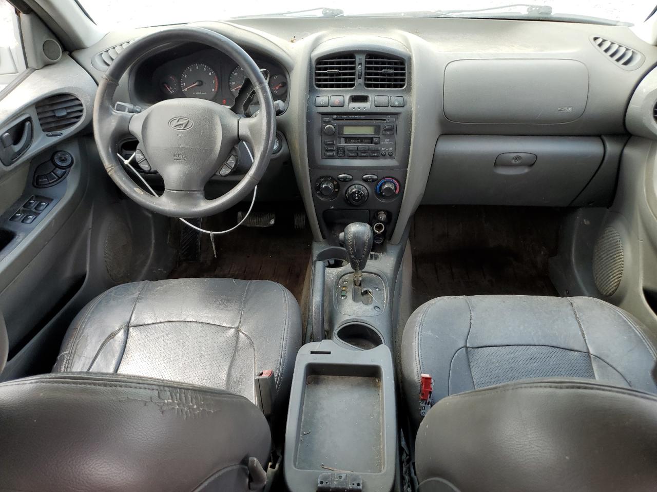 2002 Hyundai Santa Fe Gls Silver vin: KM8SC73D12U247042