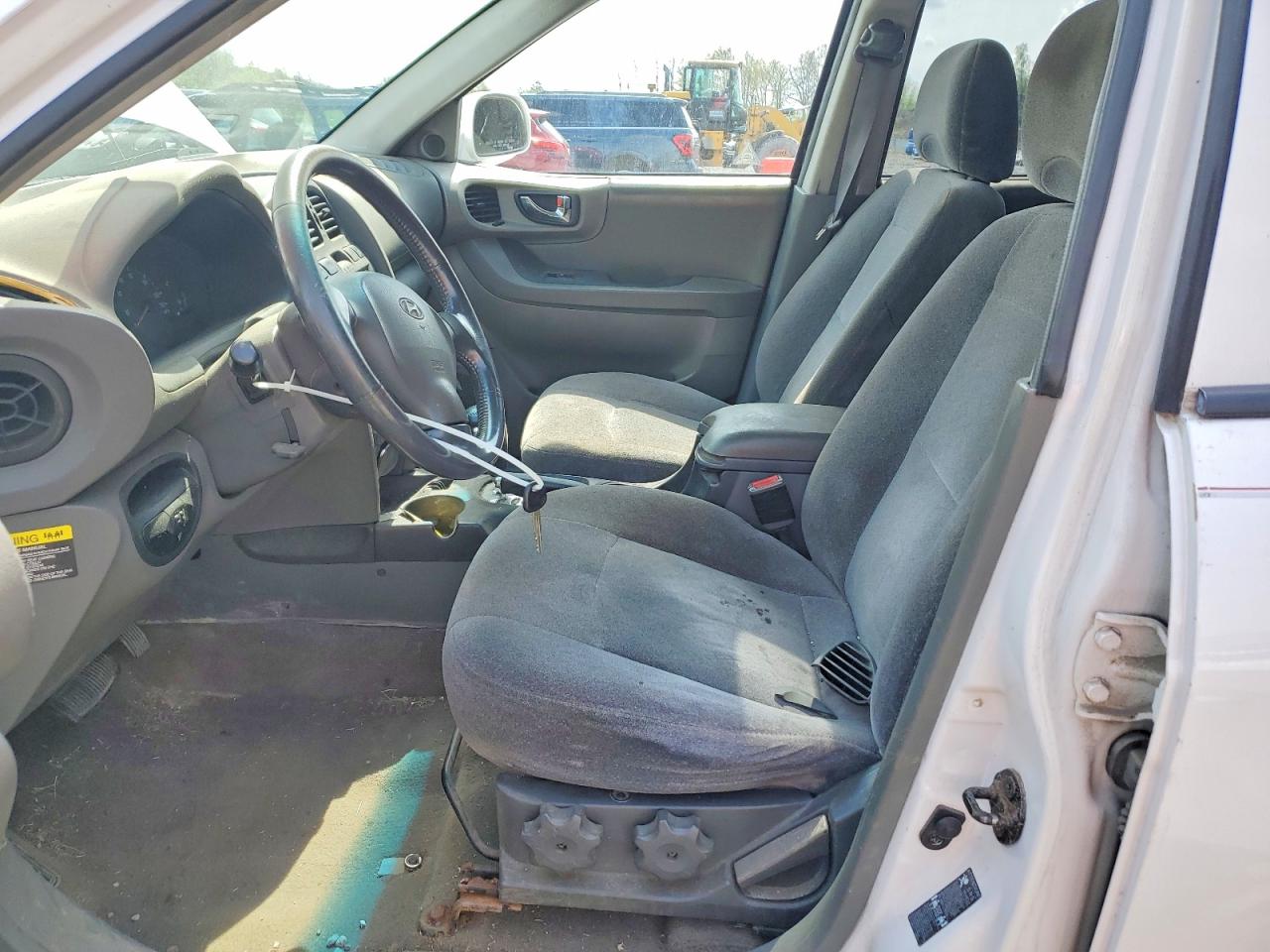 2003 Hyun Santa Fe White vin: KM8SC73D13U472238