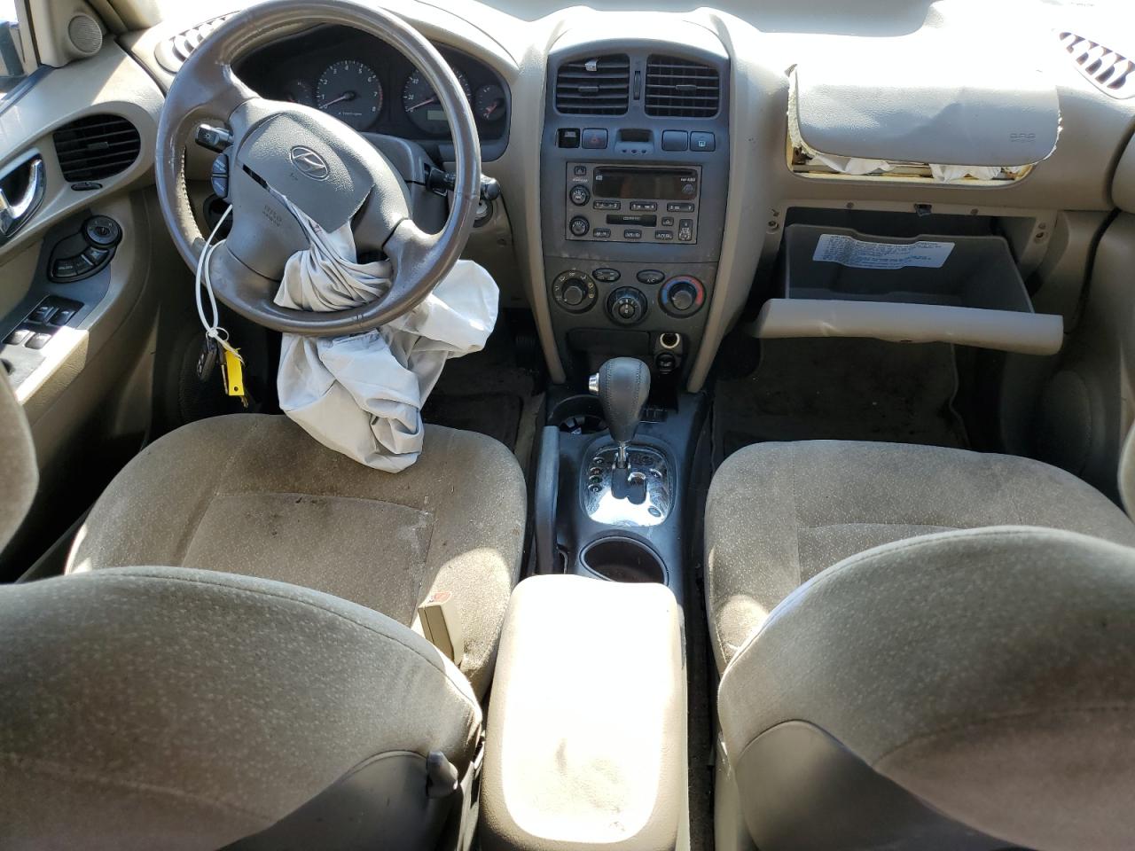 2004 Hyundai Santa Fe Gls Black vin: KM8SC73D14U597368