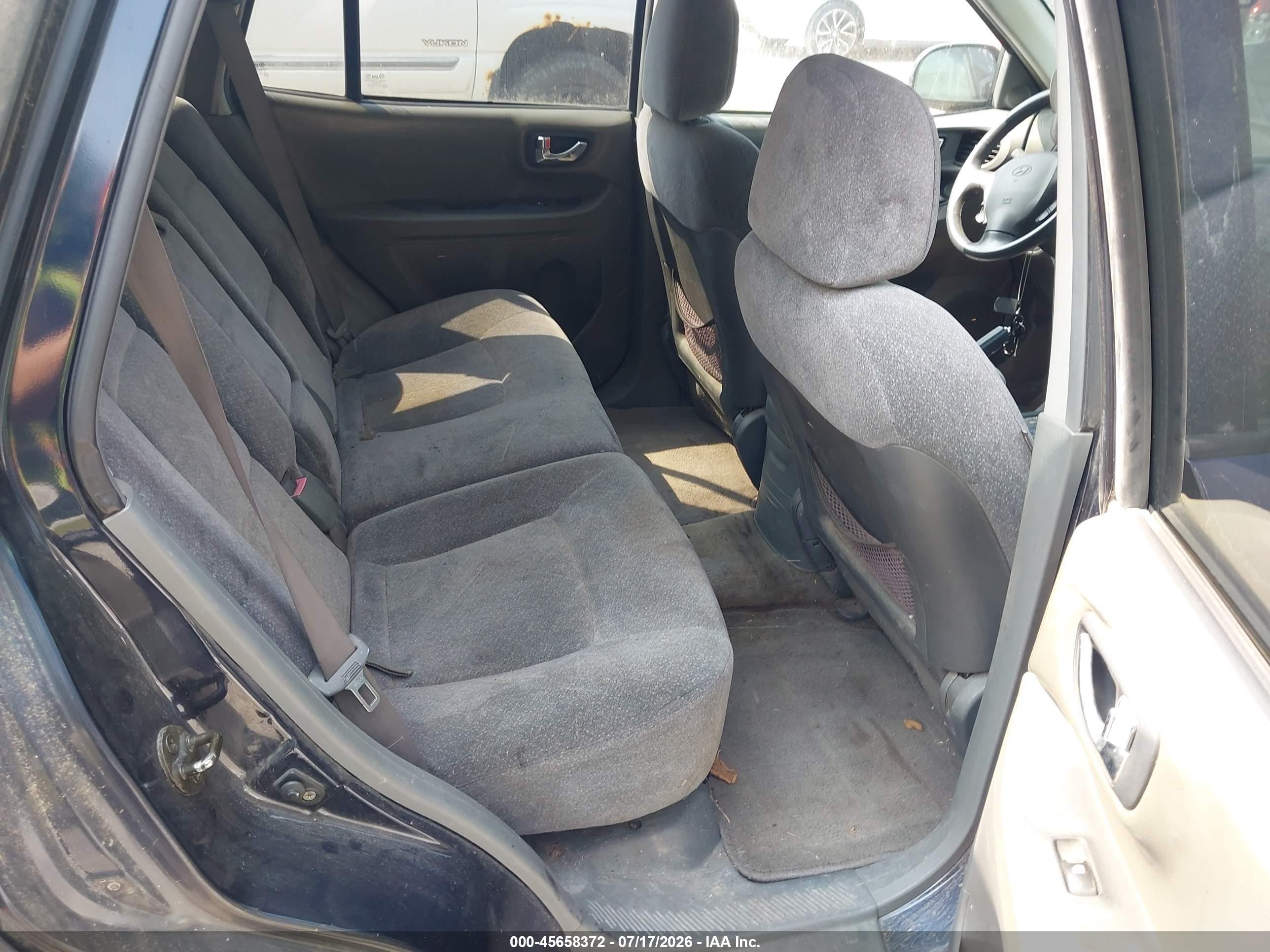 2004 Hyundai Santa Fe Gls Синий vin: KM8SC73D14U715760